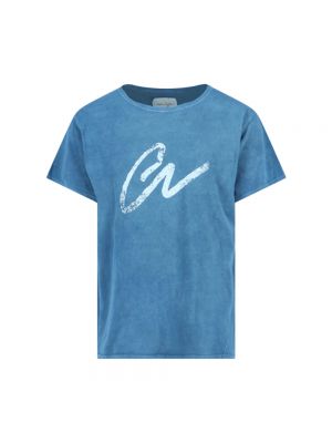 Koszulka Greg Lauren niebieska