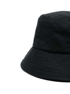 Mütze mit stickerei études schwarz