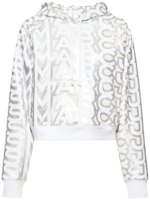Bluza z kapturem Marc Jacobs biała