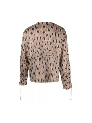 Jersey con estampado leopardo de tela jersey Bluemarble