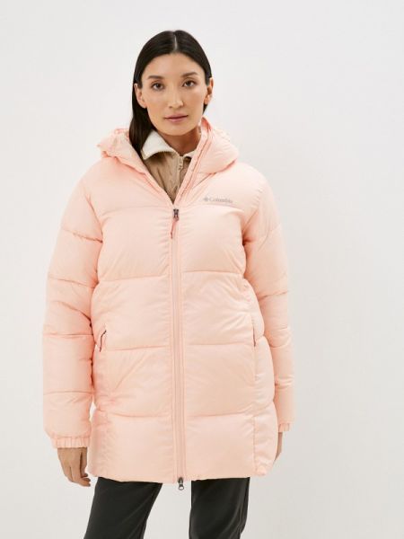 Утепленная куртка Columbia розовая
