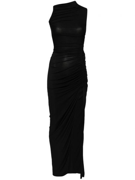 Dlouhé šaty Rick Owens Lilies černé