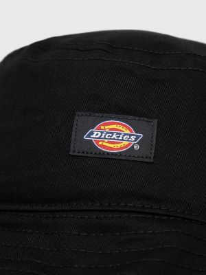 Βαμβακερό καπέλο Dickies μαύρο