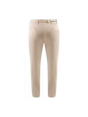 Pantalones chinos de algodón Kiton beige