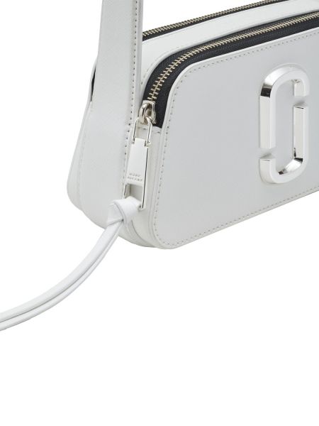 Δερμάτινη τσάντα ώμου Marc Jacobs λευκό