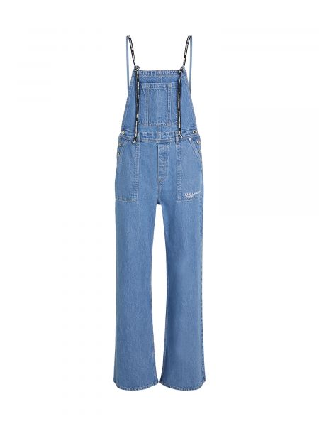 Denim jumpsuit Karl Lagerfeld Jeans blå