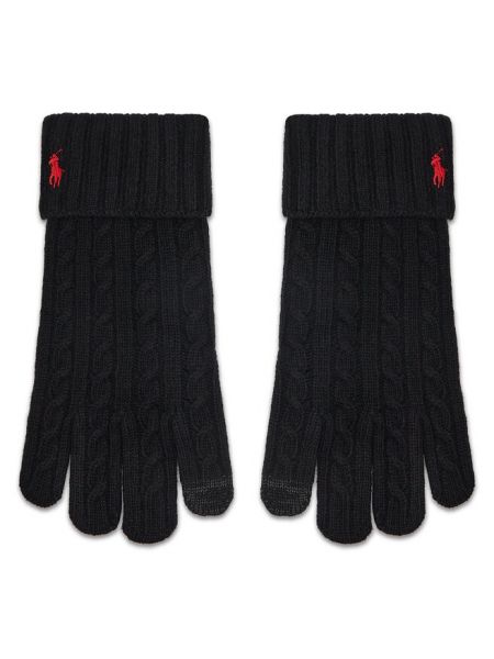 Mănuși Polo Ralph Lauren negru