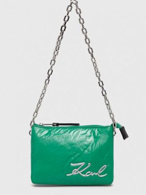 Чанта Karl Lagerfeld зелено