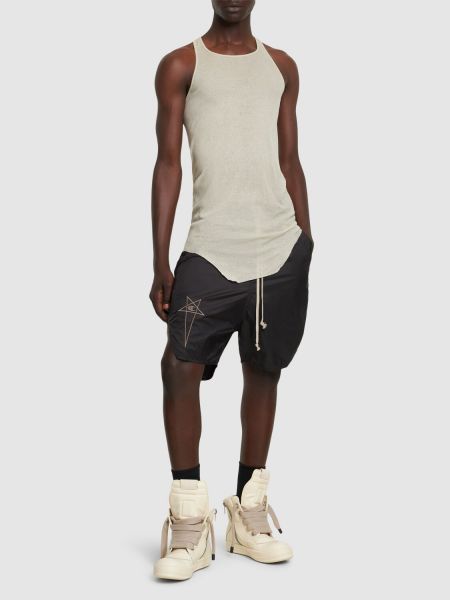 Naylon şort Rick Owens siyah