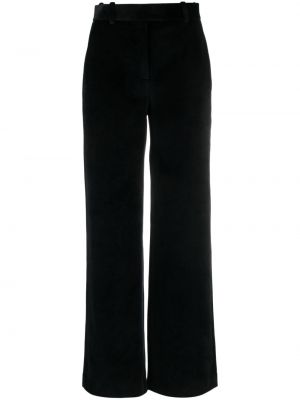 Pantaloni cu picior drept din bumbac Circolo 1901 negru