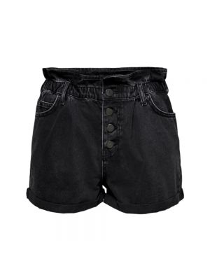 Shorts en jean Only noir