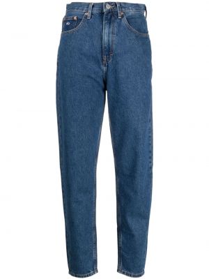 Jeans taille haute slim Tommy Jeans bleu