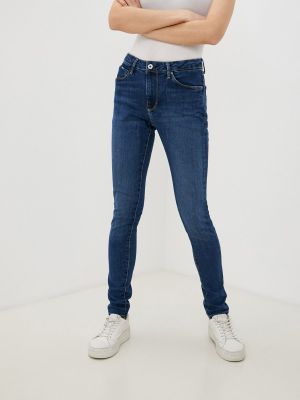 Зауженные джинсы Pepe Jeans, синие