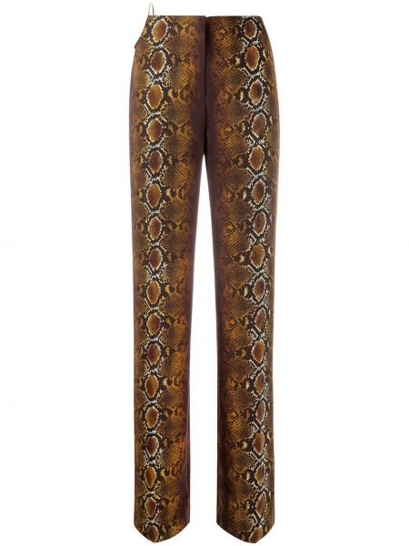 Pantalones de cuero Versace