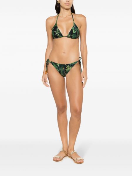 Bikini z nadrukiem Lygia & Nanny zielony