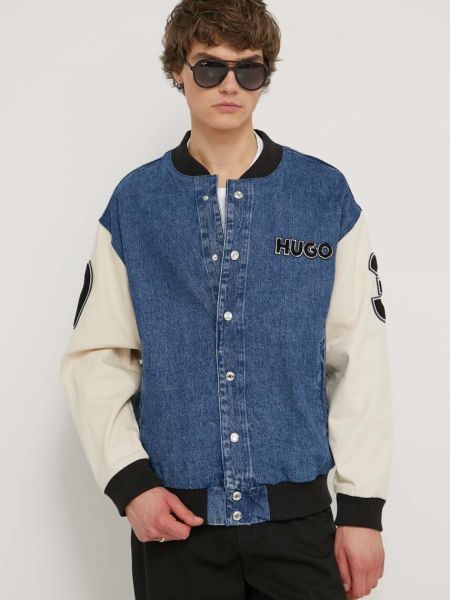 Traper jakna oversized Hugo Blue plava