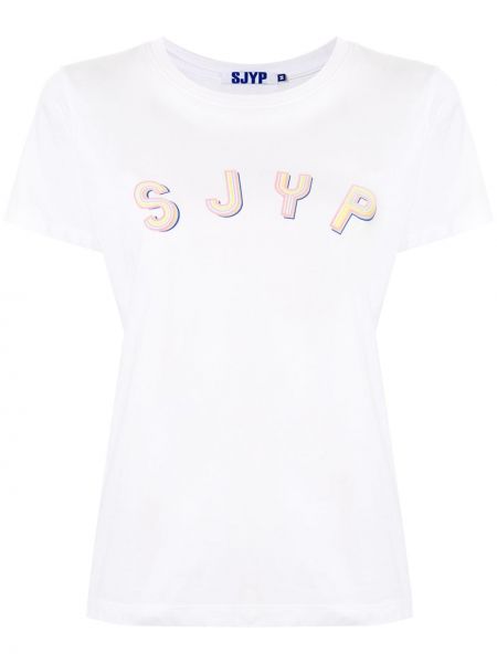 T-shirt krótki rękaw z printem Sjyp
