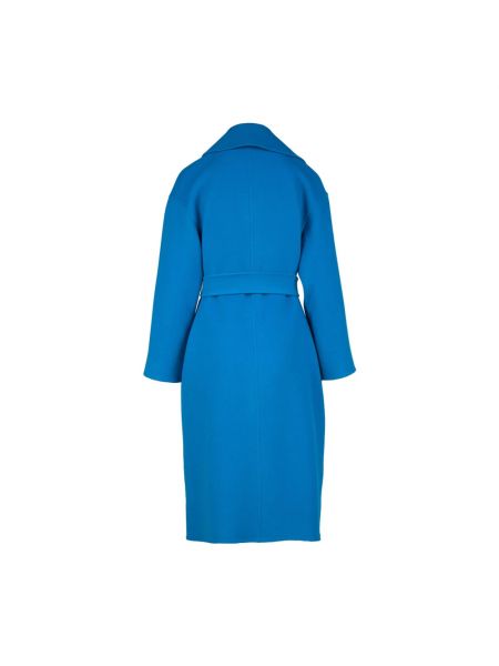 Płaszcz w jednolitym kolorze Marella niebieski