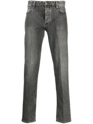 Straight jeans Emporio Armani schwarz
