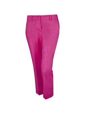 Розовые прямые брюки с карманами Sportalm
