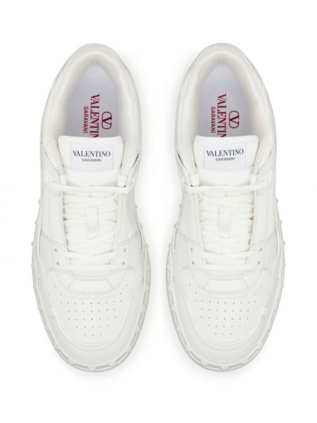 Sneakers di pelle Valentino Garavani bianco