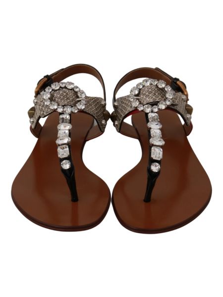 Sandale ohne absatz Dolce & Gabbana