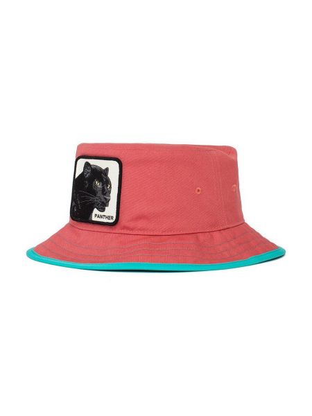 Bavlněný klobouk Goorin Bros růžový