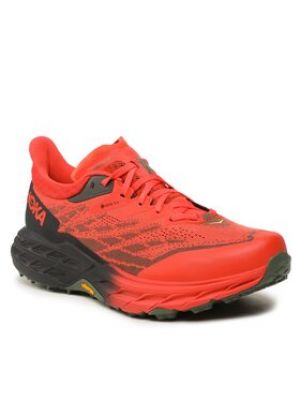 Běžecké boty Hoka červené