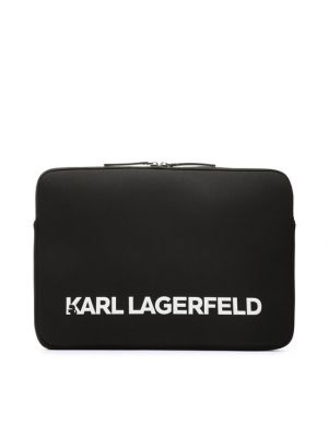 Torba za laptop Karl Lagerfeld crna