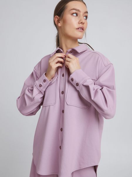 Блузка Ichi фиолетовая