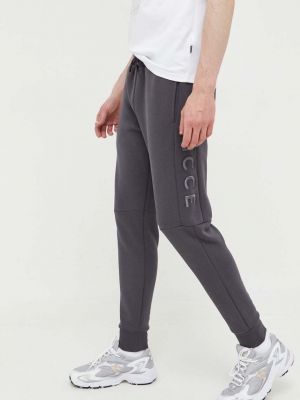 Sportovní kalhoty s aplikacemi Nicce šedé