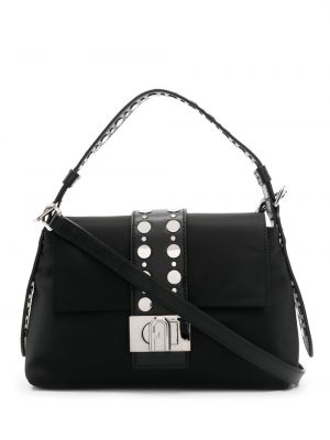 Pigget shoppingbag Furla svart