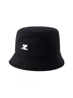 Mütze Courreges schwarz
