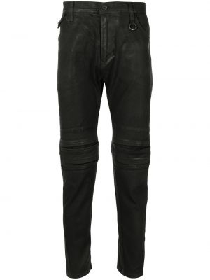 Slank skinny jeans Julius svart