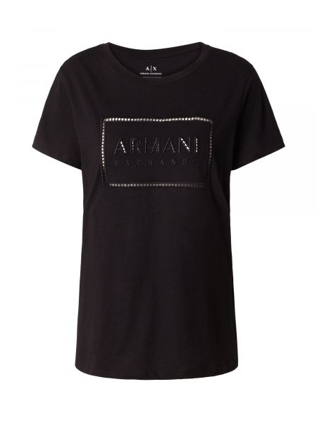 Majica Armani Exchange črna