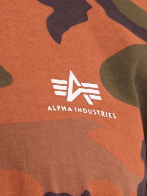 Μπλούζα Alpha Industries πορτοκαλί