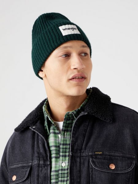 Zielona czapka Wrangler