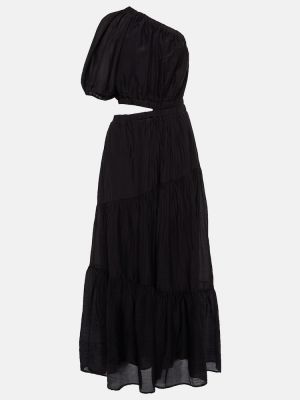 Платье макси Velvet, черное