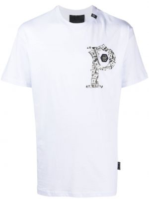 T-shirt Philipp Plein hvid