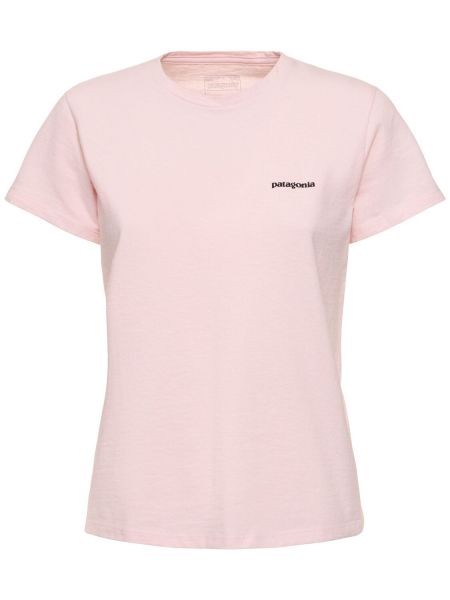 Camiseta Patagonia rosa