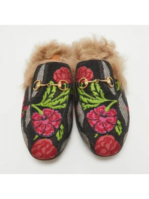 Sandalias de pelo Gucci Vintage
