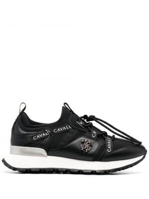 Sneakers με σχέδιο Roberto Cavalli μαύρο