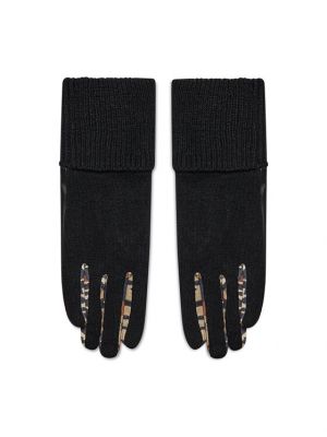 Czarne rękawiczki Desigual