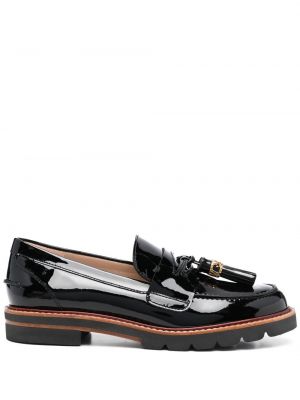 Skinn loafers Stuart Weitzman svart