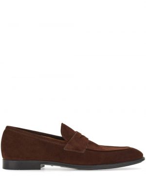 Leder loafer Ferragamo braun