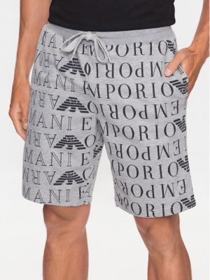 Pantaloni scurți de sport Emporio Armani Underwear gri