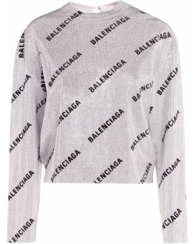Sweter Balenciaga Srebrny