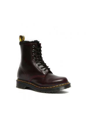 Stiefelette Dr. Martens rot