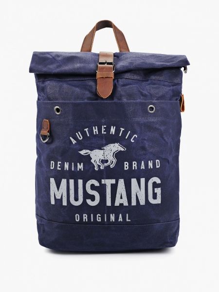 Брезентовый рюкзак Mustang синий