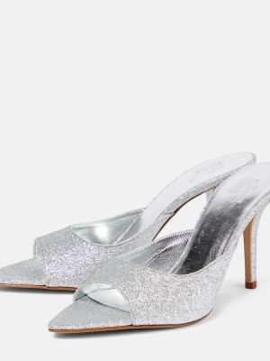 Sandály Gia Borghini stříbrné